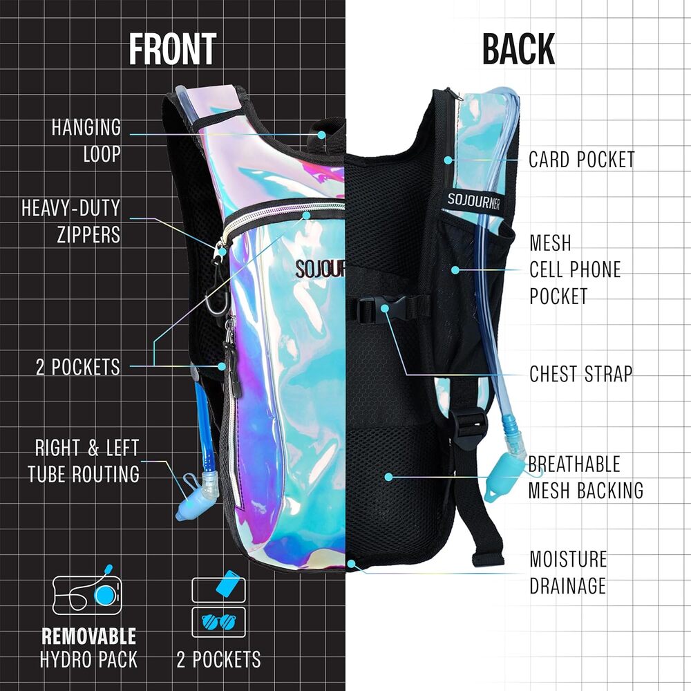 Sojourner Hydration Pack, Hydration Backpack - Water Backpack